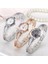 Hw Yeni Trendy Kadın Bilezik Izle Mujer Relojes Küçük Kadran Kuvars Eğlence Popüler Kol Saati Saat Kadın Zarif Saatler (Yurt Dışından) 2
