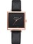 Kahverengi Moda Üst Marka Kadın Bilezik Izle Bayanlar Kuvars Deri Saatler Kadın Lüks Saat Kız Kol Saatleri Hediye Reloj Montre (Yurt Dışından) 2