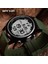 Kahve Sanda Spor Erkek Saatler 2023 Yeni Hd LED Dijital Ekran Izle 24 Saat Otomatik Takvim Izle Zamanlayıcı Çalar Saat Reloj 411 (Yurt Dışından) 2