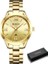 G G Kutusu Curren Altın Izle Kadın Saatler En Lüks Marka Bayanlar Çelik Bayan Bilezik Saatler Kadın Saat Relogio Feminino Montre Femme (Yurt Dışından) 1