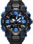 Blackblue Kuvars Izle Erkekler Için Smael Izle Su Geçirmez Kronometre LED Saatler Erkek Saat 1921 Spor Saatler Erkekler Relogio Masculino Dijital (Yurt Dışından) 1