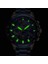 Gümüş Siyah Beyaz Lıge Erkek Saatler Üst Marka Lüks Paslanmaz Çelik Mavi Su Geçirmez Kuvars Izle Erkekler Moda Chronograph Erkek Spor Askeri Saat (Yurt Dışından) 5
