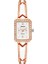 Stil 1 Reloj Mujer Kadınlar Lüks Taklidi Bilezik Izle Bayanlar Moda Rahat Dikdörtgen Kuvars Kol Saati Relogio Feminino Montre Sıcak (Yurt Dışından) 1