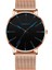 Örgü Gül Mavi Paslanmaz Çelik Hasır Kemer Kuvars Izle Erkekler Için Minimalist Ultra Ince Saat Moda Erkek Spor Deri Izle Relogio Masculino (Yurt Dışından) 1