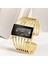 G Lüks Kadın Kare Dijital Arama Alaşım Kayış Bayanlar Kuvars Kol Saati Moda Elbise Bilezik Izle Saat Montre Femme Hediye XB40 (Yurt Dışından) 5