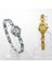 O52GOLD Retro Quartz Saat Klasik Roma Ölçekli Bayanlar Bilezik Saatler Kadınlar Yüksek Kaliteli Gümüş Kol Saati Vintage Kadın Saat (Yurt Dışından) 5