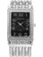 Gümüş Sıyah Cansnow Lüks Kadın Bilezik Saatler Moda Kuvars Izle Bileklik Kadınlar Için Hediye Elbise Kol Saati Relogio Feminino Reloj Mujer (Yurt Dışından) 1