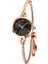 Siyah Yüksek Doğruluk Şık Parlak Rhinestone Analog Kuvars Izle Çinko Alaşım Bilezik Izle 30 M Su Geçirmez Arkadaşlık Için (Yurt Dışından) 1