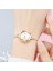 Siyah Yüksek Doğruluk Şık Parlak Rhinestone Analog Kuvars Izle Çinko Alaşım Bilezik Izle 30 M Su Geçirmez Arkadaşlık Için (Yurt Dışından) 3