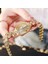 Gül Altın Trendy Moda Kadın Saati Tam Elmas Süper Flaş Moda Kadın Saati Öğrenci Taklidi Bilezik Izle (Yurt Dışından) 4
