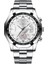 S001-7 Fngeen Lüks Erkek Saatler Paslanmaz Çelik Bant Moda Su Geçirmez Kuvars Izle Adam Takvim Erkek Saat Reloj Hombre S001 (Yurt Dışından) 5