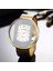 Altın Gri Yeni Moda Kadın Bilezik Izle Lüks Marka Gümüş Altın Kuvars Kol Saati Saat Bayanlar Elbise Relógio Montre Femme Reloj Mujer (Yurt Dışından) 1