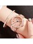 Gümüş Saat Kuvars Kadın Saatler Bayanlar Yıldızlı Gökyüzü Su Geçirmez Çelik Kadın Bilezik Saatler Kadın Saat Relogio Feminino Montre Femme (Yurt Dışından) 2