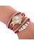 D Relogio Bilezik Saatler Kadın Wrap Etrafında Moda Bilezik Moda Elbise Bayanlar Kadının Kol Saati Relojes Mujer Saat Hediye Için (Yurt Dışından) 4
