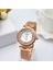 Altın Cussı Üst Marka Lüks Altın Bilek Saatler Elmas Taklidi Bilezik Izle Kadın Saatler Moda Kadın Saatler Saat Relojes (Yurt Dışından) 5