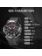 9929 Beyaz Lıge Adam Örgü Izle Moda Su Geçirmez Saatler Erkekler Spor Chronograph Aydınlık Tarih Saati ile Üst Marka Lüks Kuvars Kol Saati (Yurt Dışından) 3