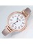 Gül Altın Beyaz Dropshipping Moda Izle Kadın Saat Kadın Bilezik Izle Bayan Kuvars Kol Saati Bileklik Kol Saati Relogio Feminino D13 (Yurt Dışından) 2