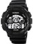 Siyah Erkek Askeri Ordu Saati Spor LED Elektronik Saat Erkekler Için Spor Çalar Saat Çok Fonksiyonlu Kol Saati Saat Montre Homme (Yurt Dışından) 1