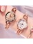 Siyah Marka Bayanlar Bilezik Saatler Kadınlar Için Izle Moda Elbise Izle Montre Femme Lüks Kadın Saat Kol Saati Relogio Feminino (Yurt Dışından) 3