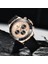 Siyah Gül Altın Lıge Erkek Saatler Üst Marka Lüks Adam Izle Spor Chronograph Izle Adam Için Altın Paslanmaz Su Geçirmez Erkek Kol Saati Saat (Yurt Dışından) 4