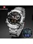 Kahve Relogio Masculino Navıforce Üst Marka Erkek Saatler Moda Lüks Kuvars Izle Erkek Askeri Chronograph Spor Kol Saati Saat (Yurt Dışından) 3