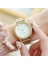 C Kadın Saatler Üst Marka Lüks Altın Bilezik Izle Taklidi Bayanlar Izle Saat Reloj Mujer Montre Femme Relogio Feminino (Yurt Dışından) 2