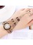 Kırmızı 2022 Top Marka Lüks Saatler Bayanlar Taklidi Bilezik Izle Kadınlar Için Kol Saati Relogio Feminino Reloj Mujer Montre Femme (Yurt Dışından) 4