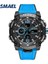 Armygreen Askeri Izle Ordu Spor 50 M Su Geçirmez Büyük Kadran Saat LED Işık Hafta Ekran Kuvars Kol Saati Dijital 8039 Spor Saatler Erkekler (Yurt Dışından) 5