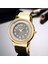 Gül Altın Relojes Mujer Kadın Bilezik Izle Kuvars Kol Saati Taklidi Kristal Moda Gül Altın Rahat Kız Takı Bilezik Saat (Yurt Dışından) 5