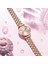 Yeşil Nıbosı Gül Altın Izle Kadın Saatler Bayanlar Paslanmaz Çelik Kadın Bilezik Saatler Kadın Saat Relogio Feminino Montre Femme (Yurt Dışından) 5