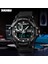 Kırmızı Saat Skmeı Lüks Erkekler Quartz Saat Askeri Chrono Spor Dijital Kol Saati Açık Su Geçirmez 3 Zaman Saati Erkek Relogio Masculino (Yurt Dışından) 3