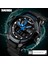 Kırmızı Saat Skmeı Lüks Erkekler Quartz Saat Askeri Chrono Spor Dijital Kol Saati Açık Su Geçirmez 3 Zaman Saati Erkek Relogio Masculino (Yurt Dışından) 4