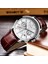 Siyah Mavi Lıge Yeni Erkek Izle Minimalist Deri Kol Saati Chronograph Quartz Saat Spor Su Geçirmez Erkekler Için Izle Tarih Saat Reloj Hombre (Yurt Dışından) 4