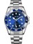 Siyah Yeni Moda Erkekler Izle Casual Saat Montre Homme Iş Erkekler Kuvars Izle Takvim Yeşil Su Wok Hayalet Spor Erkek Kol Saati (Yurt Dışından) 4