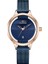Gül Altın Mavi Navıforce Izle Kadın Üst Lüks Marka Yaratıcı Çelik Hasır Kadın Bilezik Saatler Kız Saat Relogio Feminino Montre Femme (Yurt Dışından) 1