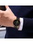 Sıyah 2021 Yüksek Kaliteli Erkekler Paslanmaz Çelik Quartz Saat Relogio Masculino Erkek Moda Rahat Iş Kol Saati Saat Sıcak Yeni (Yurt Dışından) 3