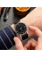Siyah Siyah Modern Moda Siyah Kuvars Erkek Saatler Gelgit Marka Deri Kayış Büyük Arama Erkek Lüks Rahat Iş Saati Relojes Hombre (Yurt Dışından) 5