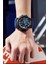 Mavi Smael Erkek Askeri Saatler Açık Spor Dijital Saat Su Geçirmez LED Tarih Alarmı Bilek Saatler Erkekler Için Chronograph Kol Saati (Yurt Dışından) 5