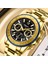 Bir Nıbosı Rahat Spor Erkek Saatler Chronograph Paslanmaz Dalgıç Izle Kol Saati Büyük Kadran Kuvars Saat Aydınlık Relogio Masculino (Yurt Dışından) 4