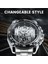 Kutu Derı Gümüş Forsining Steampunk Erkekler Mekanik Kol Saatleri Moda Askeri Spor Şeffaf Izle Paslanmaz Çelik Kayış Saat (Yurt Dışından) 3
