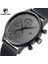 Gümüş Siyah Yeni Cheetah Marka Erkek Saatler Chronograph Quartz Saat Erkekler Paslanmaz Çelik Su Geçirmez Spor Saat Saatler Iş Reloj Hombre (Yurt Dışından) 2