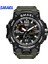 Armygreen Smael Marka Erkek Spor Saatler Çift Ekran Analog Dijital LED Elektronik Kuvars Saatı Su Geçirmez Yüzme Askeri Saat (Yurt Dışından) 2