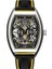 Gümüş Sarı Forsınıng Erkekler Mavi Otomatik Mekanik Saatler Silikon Kayış Tonneau Durumda Su Geçirmez Aydınlık Erkek Saat Montre Homme (Yurt Dışından) 1