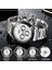 Gül Siyah Lıge Erkekler Saatler Üst Marka Lüks Erkek Spor Paslanmaz Çelik Kuvars Kol Saati Aydınlık Chronograph Takvimli Saat Izle Erkekler Için (Yurt Dışından) 3
