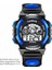Mavi 2 Erkek Askeri Ordu Saati Spor LED Elektronik Saat Erkekler Için Spor Çalar Saat Çok Fonksiyonlu Kol Saati Saat Montre Homme (Yurt Dışından) 1