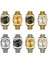 Erkekler Için Bilek Saatler Lover Saatler Moda Elmas Klasik Altın Saat Erkek Saati Erkek Saati Çelik Kemer Relojes Para Hombre (Yurt Dışından) 3