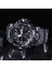 Siyah Rosegold Smael Üst Marka Erkekler Askeri Izle Dijital Su Geçirmez Çift Ekran Kuvars Spor Kol Saati Erkek Saat 8008 Gençlik Kronometre (Yurt Dışından) 4