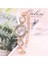 Gül Altın Marka Gül Altın Lüks Kadın Elbise Saatler Kızlar Kuvars Izle Bilezik Izle Bayanlar Moda Kristal Kol Saati Relogio Feminino (Yurt Dışından) 5