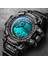 808 Mavi Serin Aydınlık Erkek Spor Izle High-End Silikon Kayış Askeri Bilek Izle LED Takvim Su Geçirmez Dijital Saat Reloj De Hombre (Yurt Dışından) 2