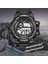808 Mavi Serin Aydınlık Erkek Spor Izle High-End Silikon Kayış Askeri Bilek Izle LED Takvim Su Geçirmez Dijital Saat Reloj De Hombre (Yurt Dışından) 3